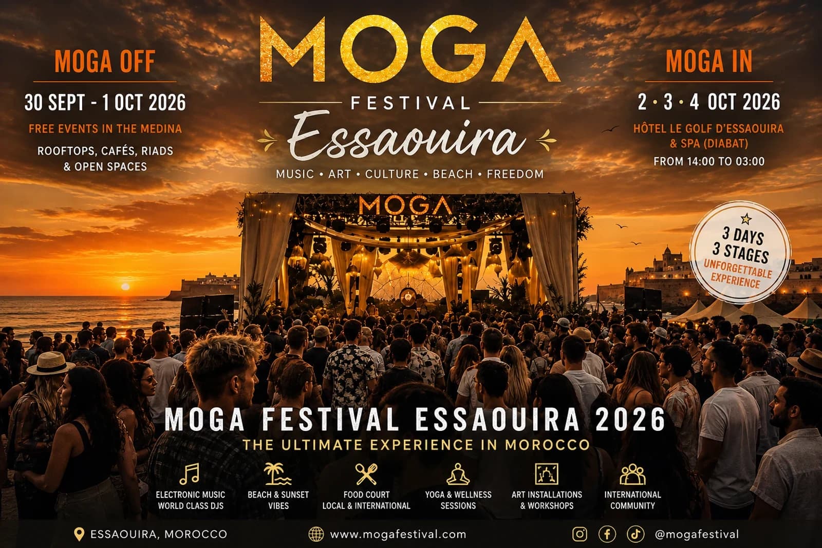 MOGA Festival Essaouira 2026 | Best Quad Buggy Tours in Essaouira